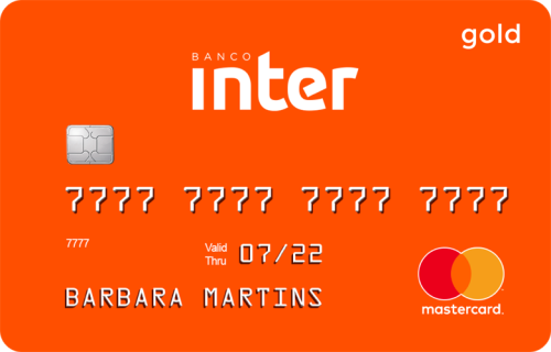 Cartão Inter Mastercard Gold