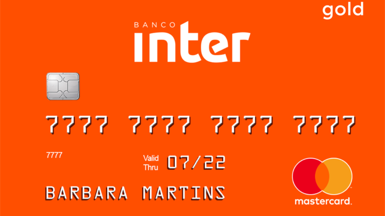 Cartão Inter Mastercard Gold